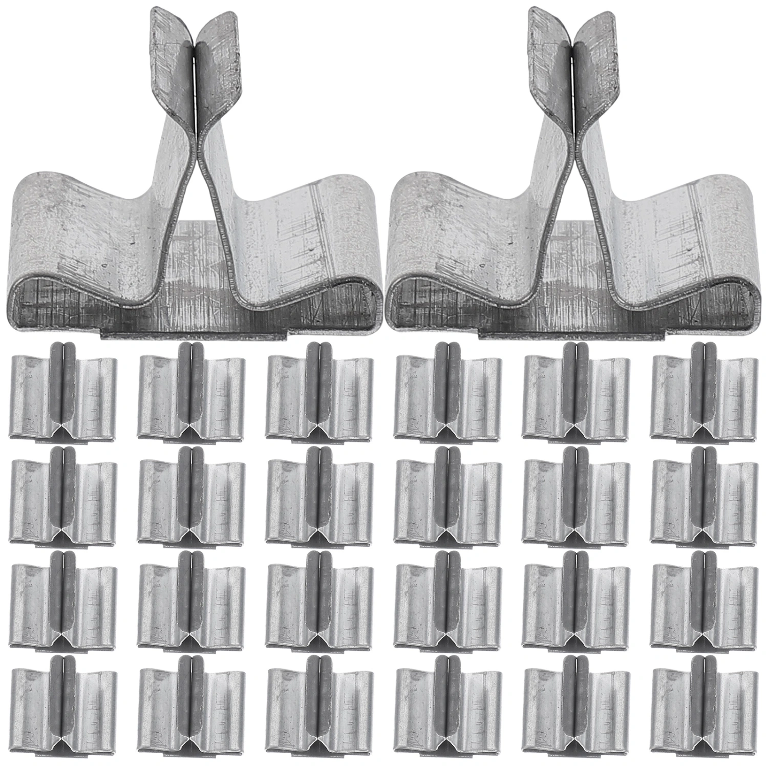100pcs Wooden Candle Wick Tabs Metal Stands Candle Wick Iron Tabs Candle Making Supplies