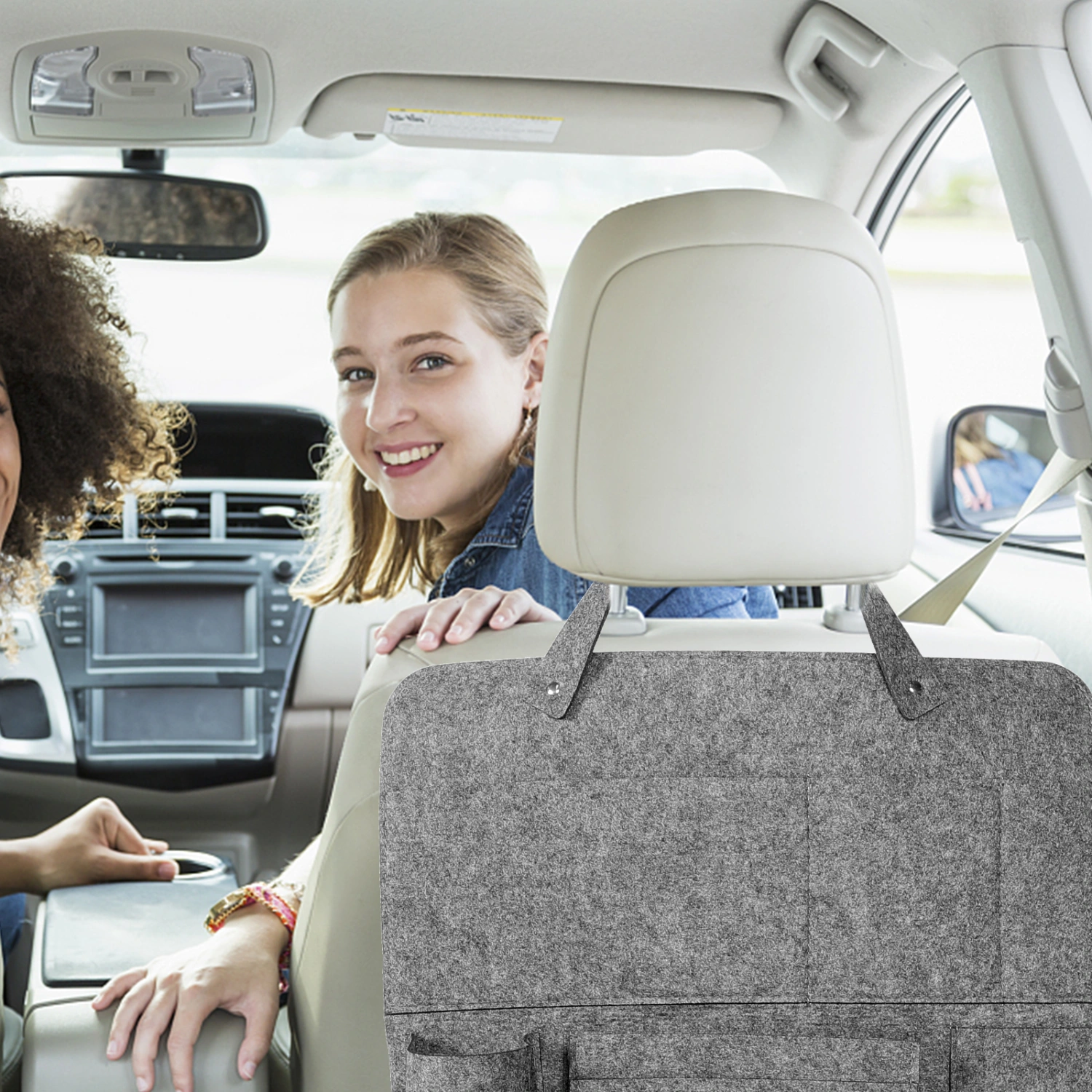 Car Backseat Organizer Hanging Car Storage Bag Portable Car Seat Organizer Bag