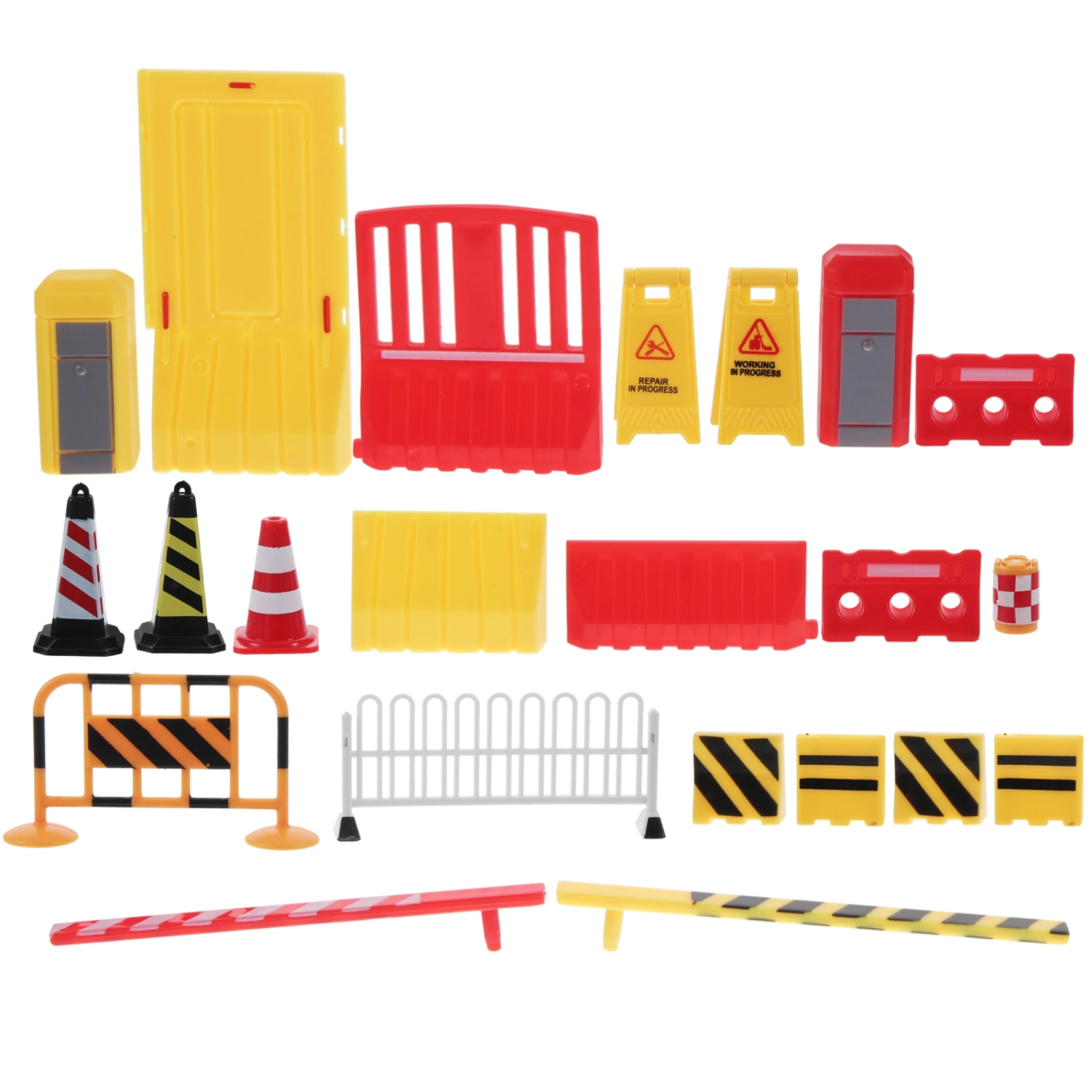 15pcs Mini Traffic Signs Model Road Sign Cognition Toy Traffic Barricades Toy for Kids Traffic Sign Toy Learning Toy