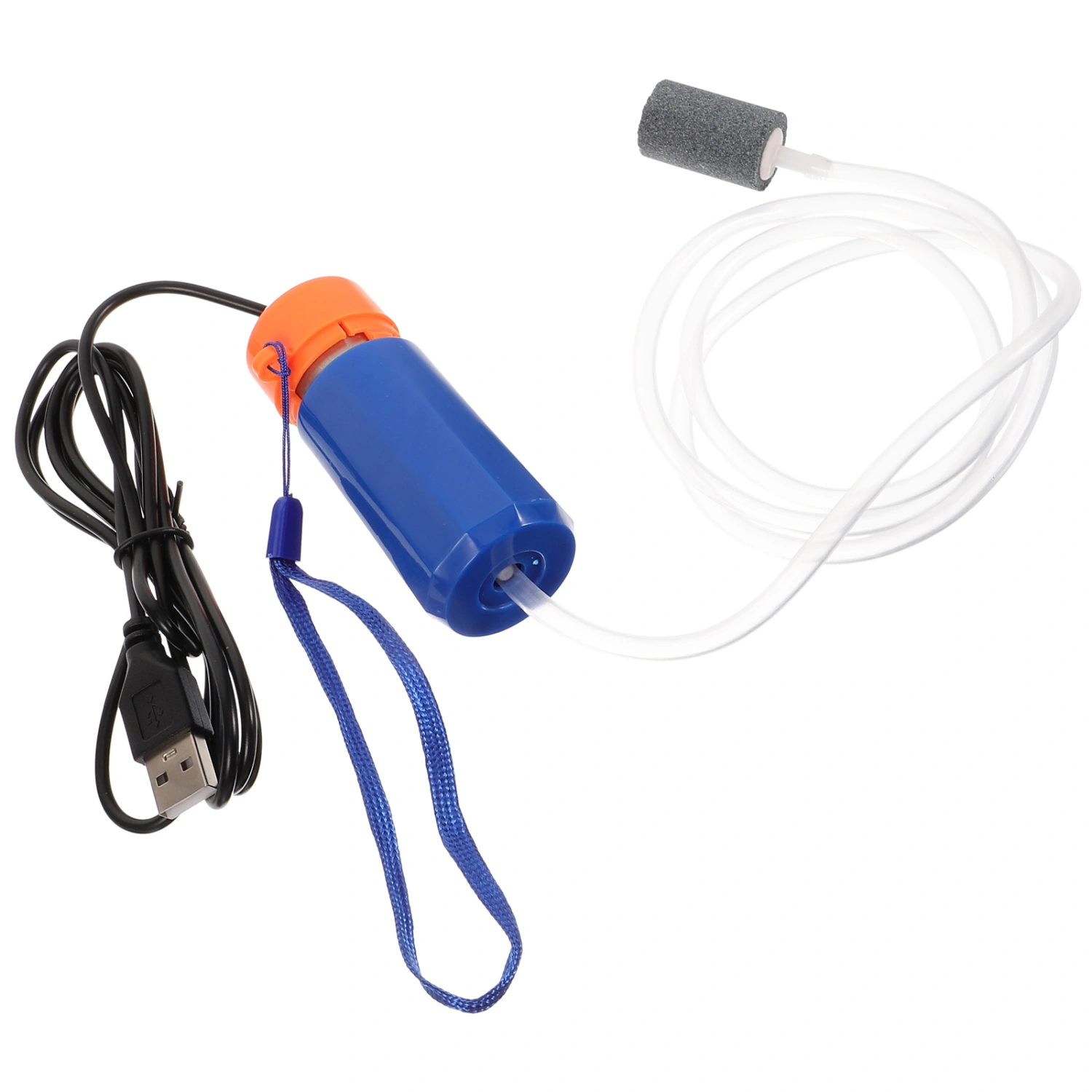 USB Powered Aquarium Air Pump Aerator Pump Silent Fish Tank Bubbler Pump