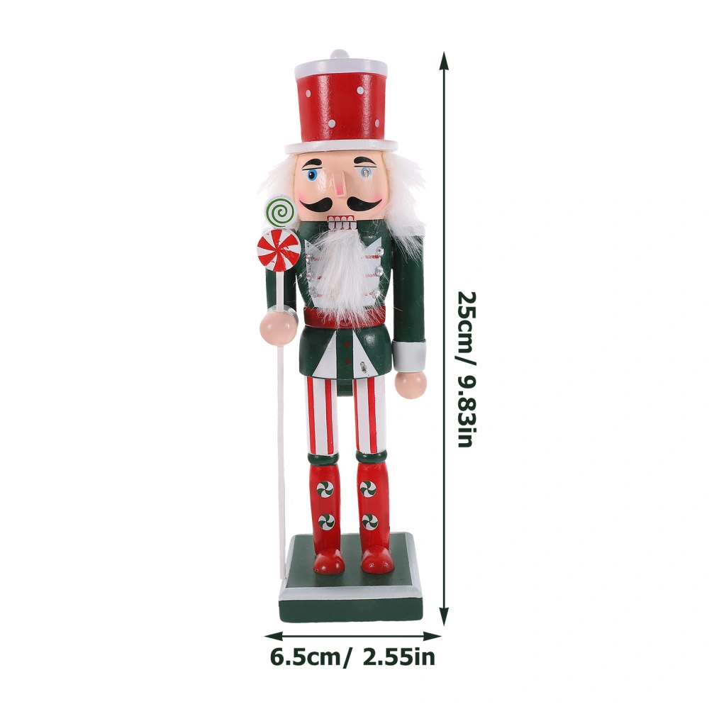 Christmas Desktop Nutcracker Figure Nutcracker Figurine Xmas Nutcracker Statue