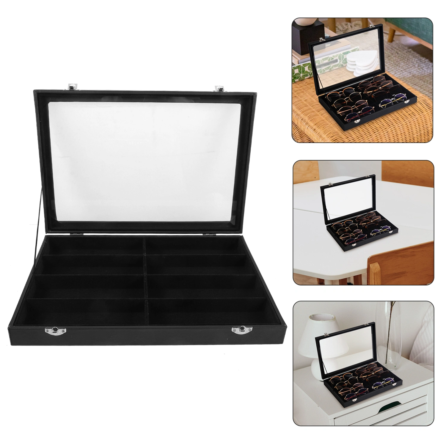 Sunglass Organizer Case Sunglasses Holder Organizer Glasses Display Box