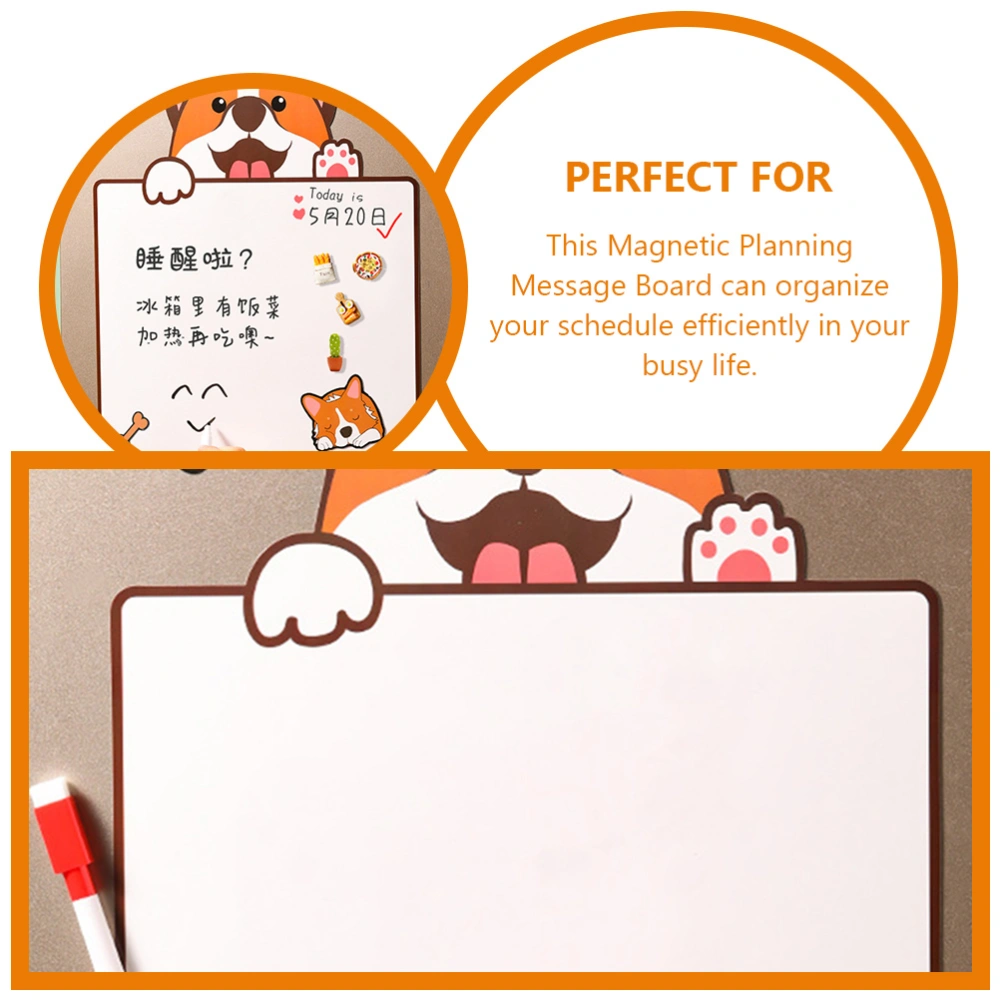 1 Set of To Do List Planner Board Schedule Board Erasable Planning Board Message Magnetic Board