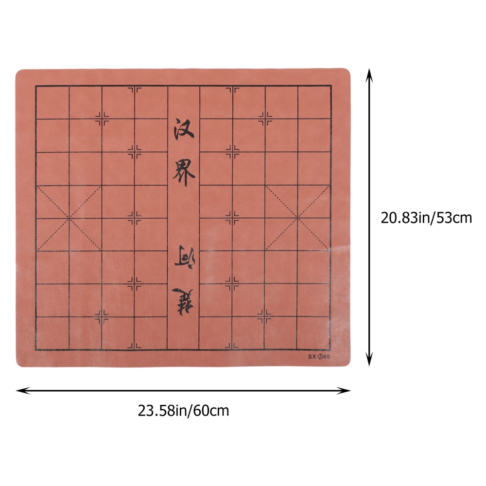 Foldable Chess Board Classic Game Chessboard Game Supplies Convenient Chinese Chess Chessboard