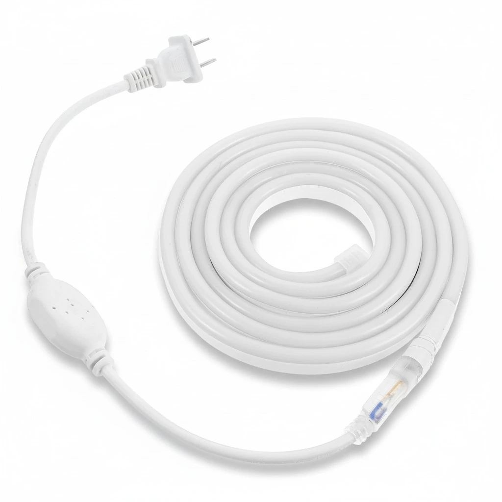 Led Flexible Light Strip 110v Led Rope Light Waterproof Light Strip LED Strip Lights US plug