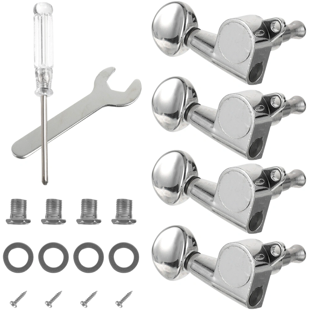 1 Set Guitar Tuners Acoustic Guitar Tuning Pegs Ukulele Peg Tools Guitar Tuning Keys with Accessories