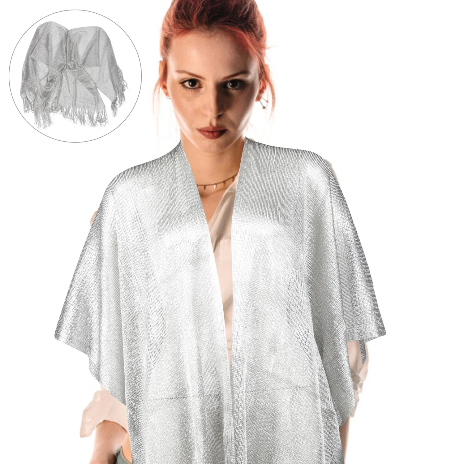 Women Shawl Feminine Shawl Winter Scarf Girl Shawl Wrap Costume Accessory for Evening Dresses