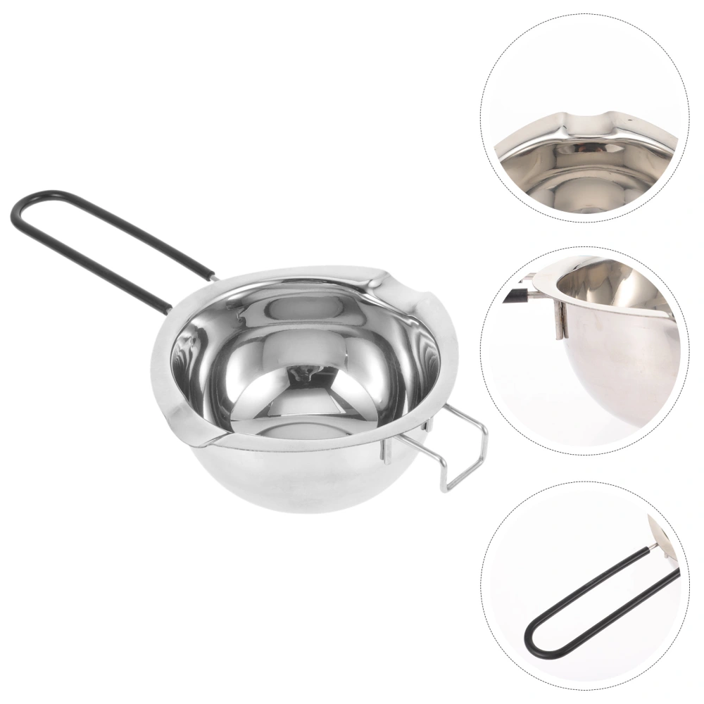 Stainless Steel Cheese Melting Pot Wax Melting Pot Kitchen Butter Melting Bowl