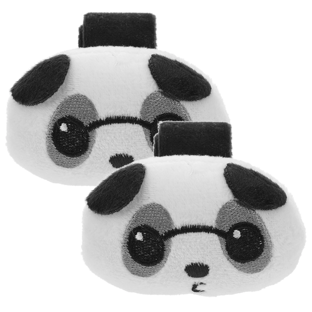 2pcs Cartoon Panda Slap Bracelets Plush Slap Wristband Cartoon Animal Party Favor