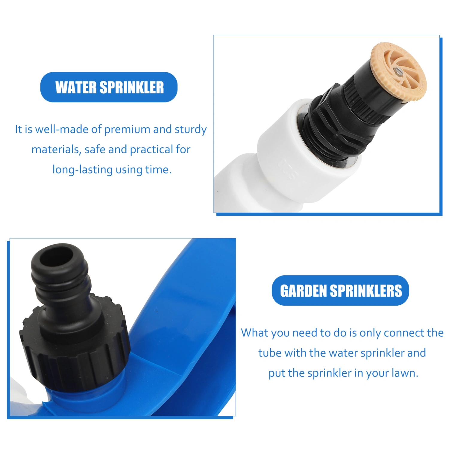 Automatic Rotating 360-degree Water Sprinkler Garden Watering Sprinkler Automatic Rotating Sprinkler