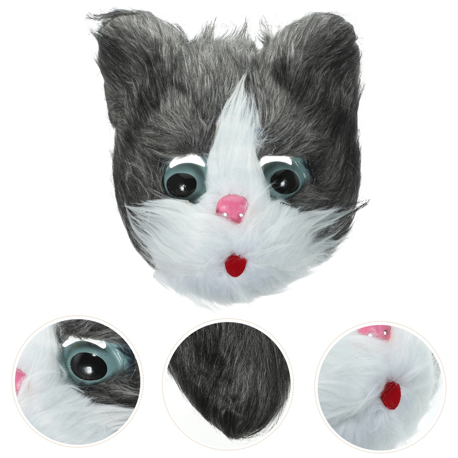Novelty Cat Mask Halloween Costume Animal Head Mask Cat Head Mask for Party