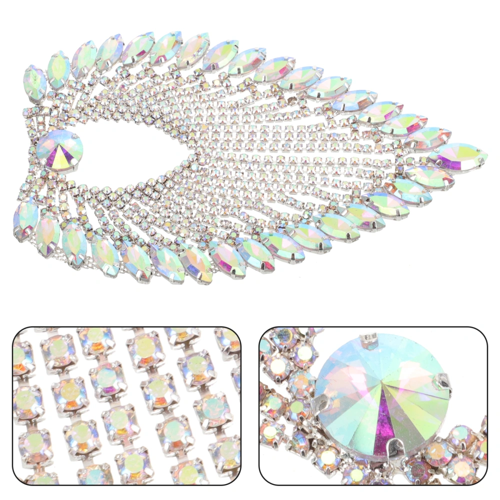 Handbag Appliques Crystal Patches Shoes Garment Decors Clothing Patches for Crafting