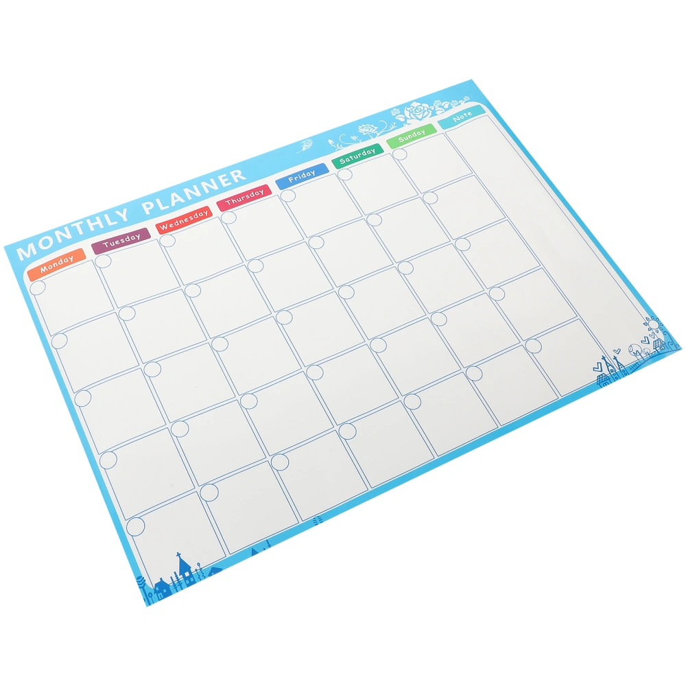 Magnetic Fridge Calendar Magnetic Dry Erase Fridge Whiteboard Calendar Work Planning Message Board