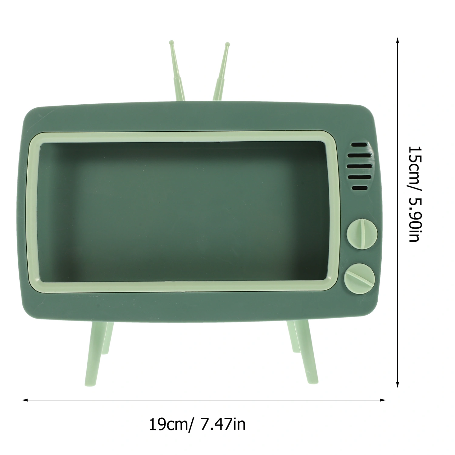 Tissue Box Cover Television Shaped Tissue Box Facial Tissue Dispenser Decorative Tissue Box Holder