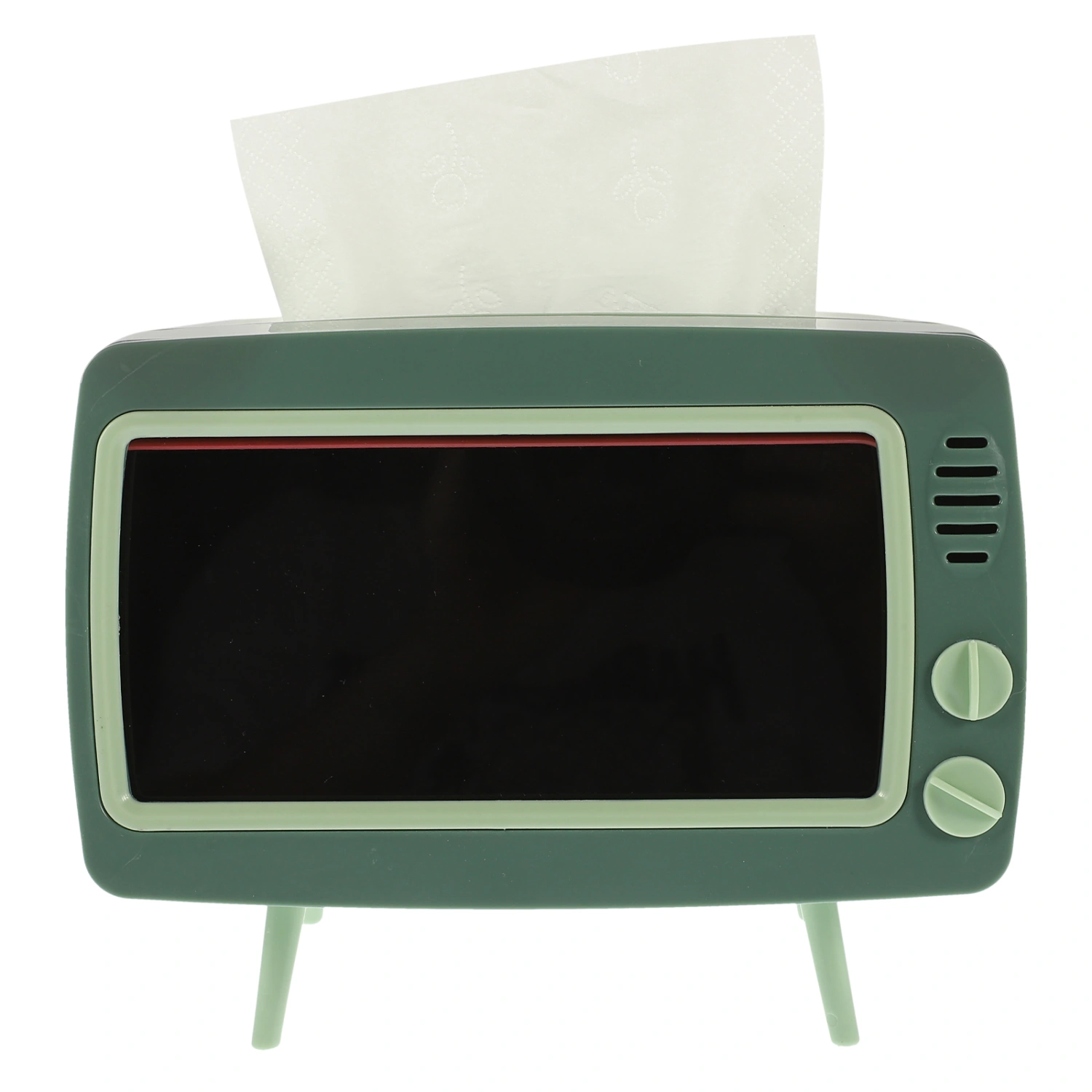 Tissue Box Cover Television Shaped Tissue Box Facial Tissue Dispenser Decorative Tissue Box Holder
