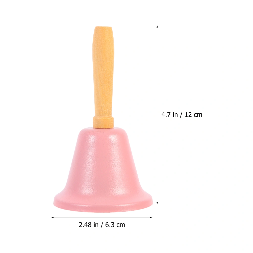 2pcs Christmas Party Handbell Restaurant Service Bell Simple Countertop Dishes Bell Desk Service Tool