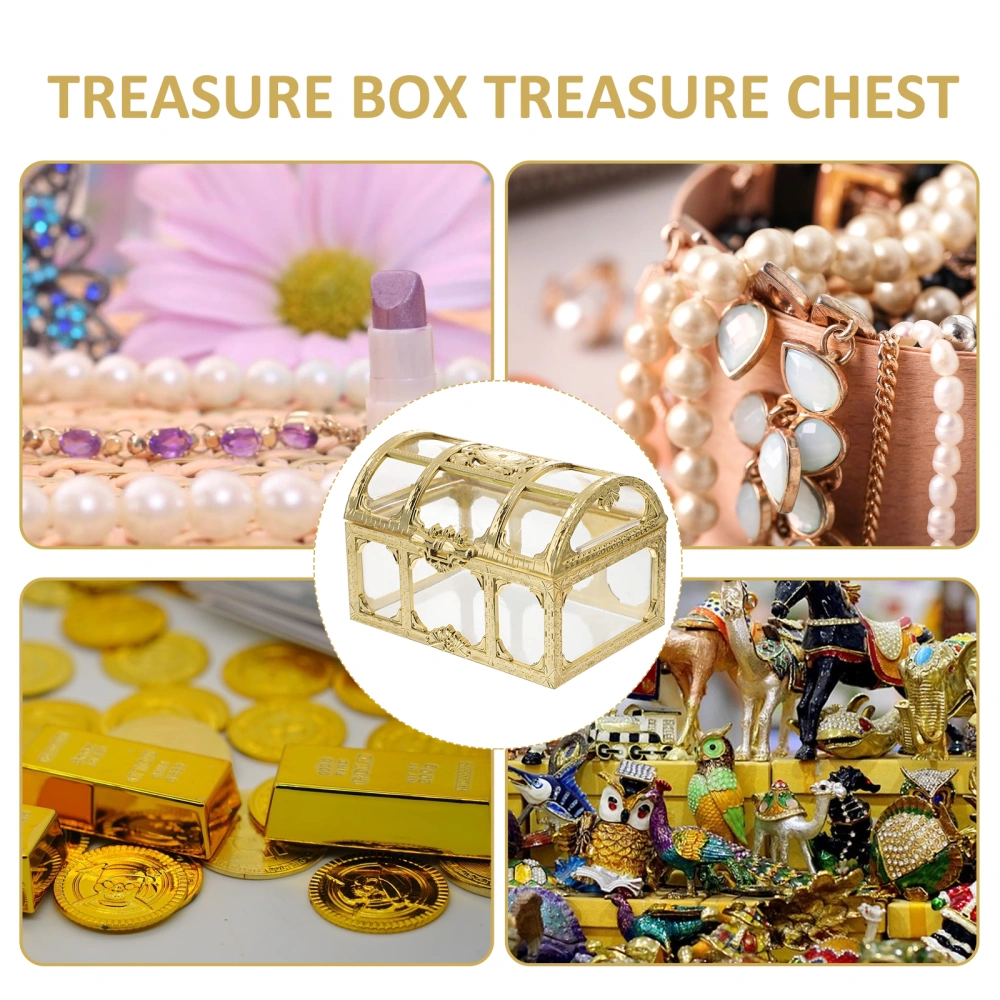 6pcs Wedding Treasure Chest Box Candy Box Candy Chocolates Storage Box Wedding Favors Boxes