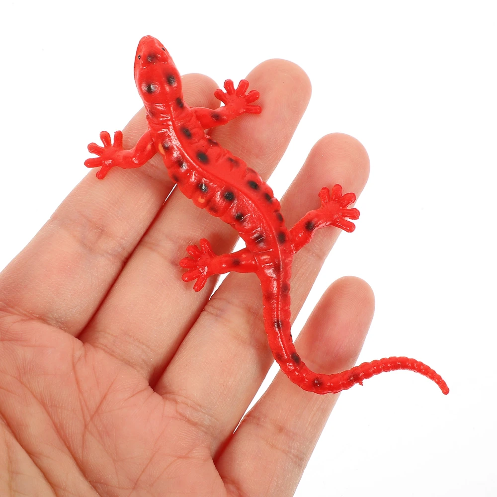 6pcs Realistic PLastic Lizard Toys Lizard Figurine Simulation Animal Reptile Toy Kids Toys