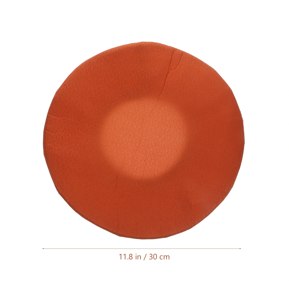 Round Stool Cover Stretch Round Bar Stool Cover Solid Color Stool Seat Cover