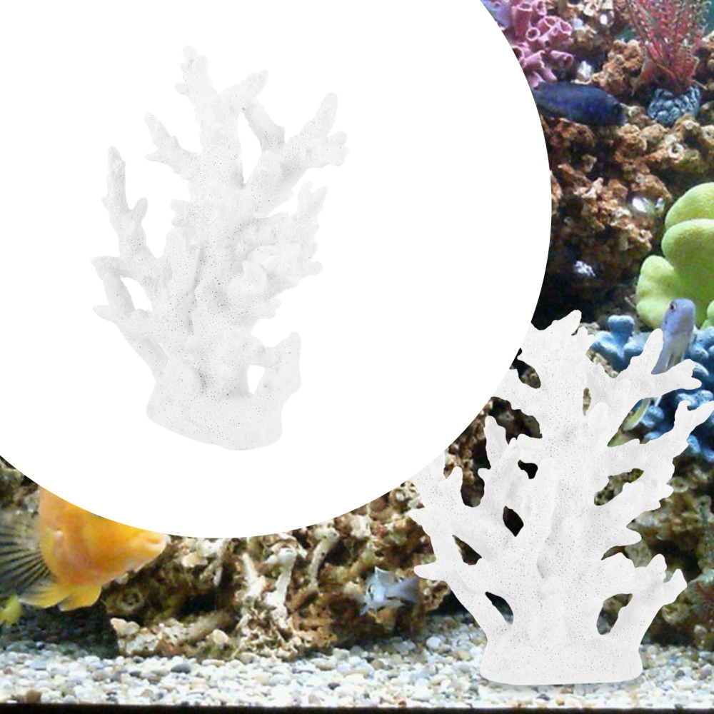 Aquarium Coral Decoration Fish Tank Fake Coral Resin Coral Ornament Fake Coral Model