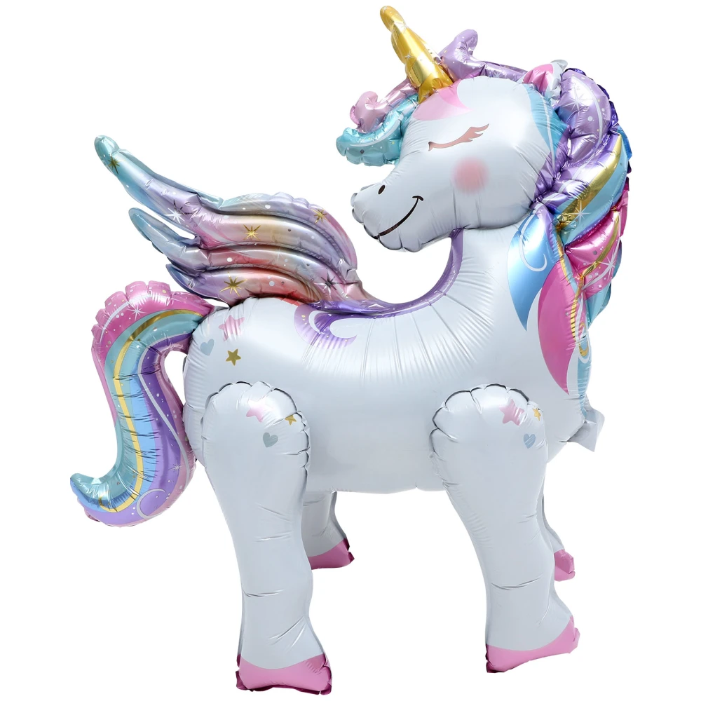 Unicorn Balloon Decorative Party Balloon Unicorn Foil Balloon Adorable Unicorn Balloon Decoration