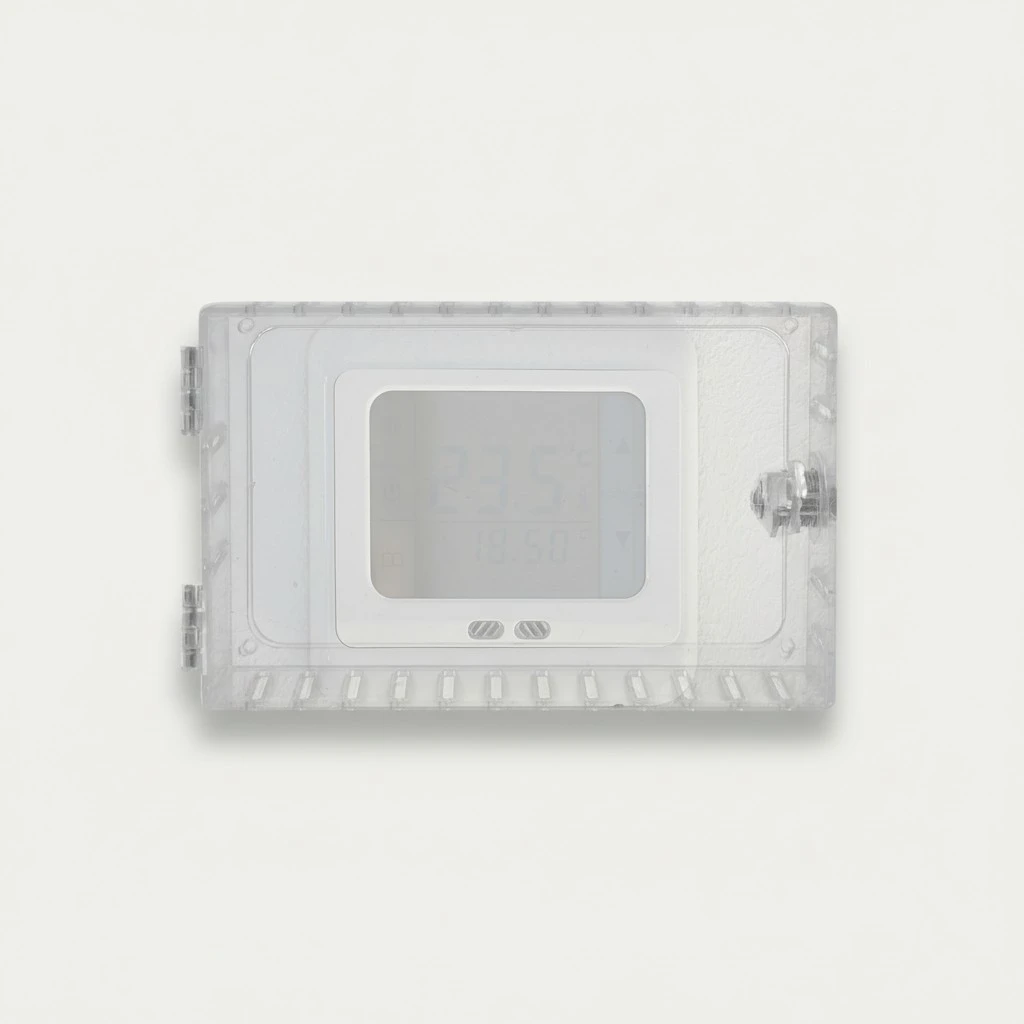 Thermostat Lock Box Universal Thermostat Guard Keyed Thermostat Wall Cover