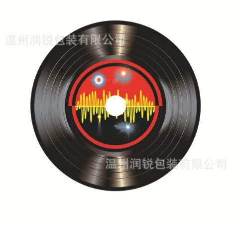 9pcs Simulation Vinyl Record Wall Art Decoration Bar Wall Hanging Vintage Decoration Home Wall Pendant