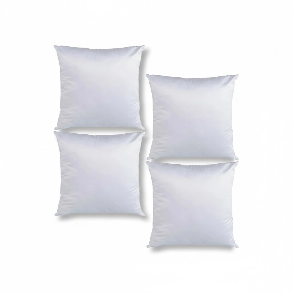 4Pcs Sublimation Pillow Cases White Cushion Covers Blanks Pillow Covers Heat Transfer Pillow Covers