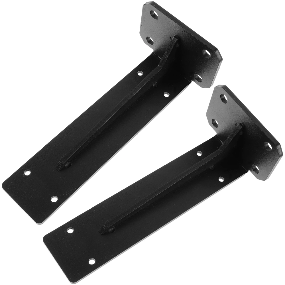 2pcs Shelf Bracket Shelf Support Angled Bracket Triangle Shelf Bracket Holder