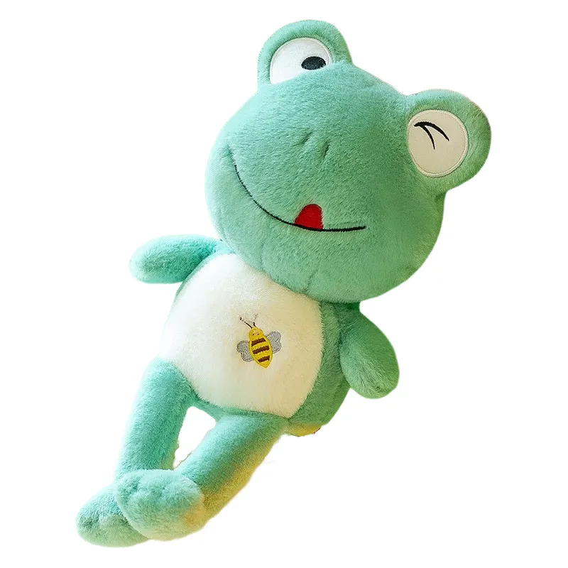 Household Frog Toy Doll Ornament Washable Frog Doll Novelty Frog Doll Comfortable Doll Toy