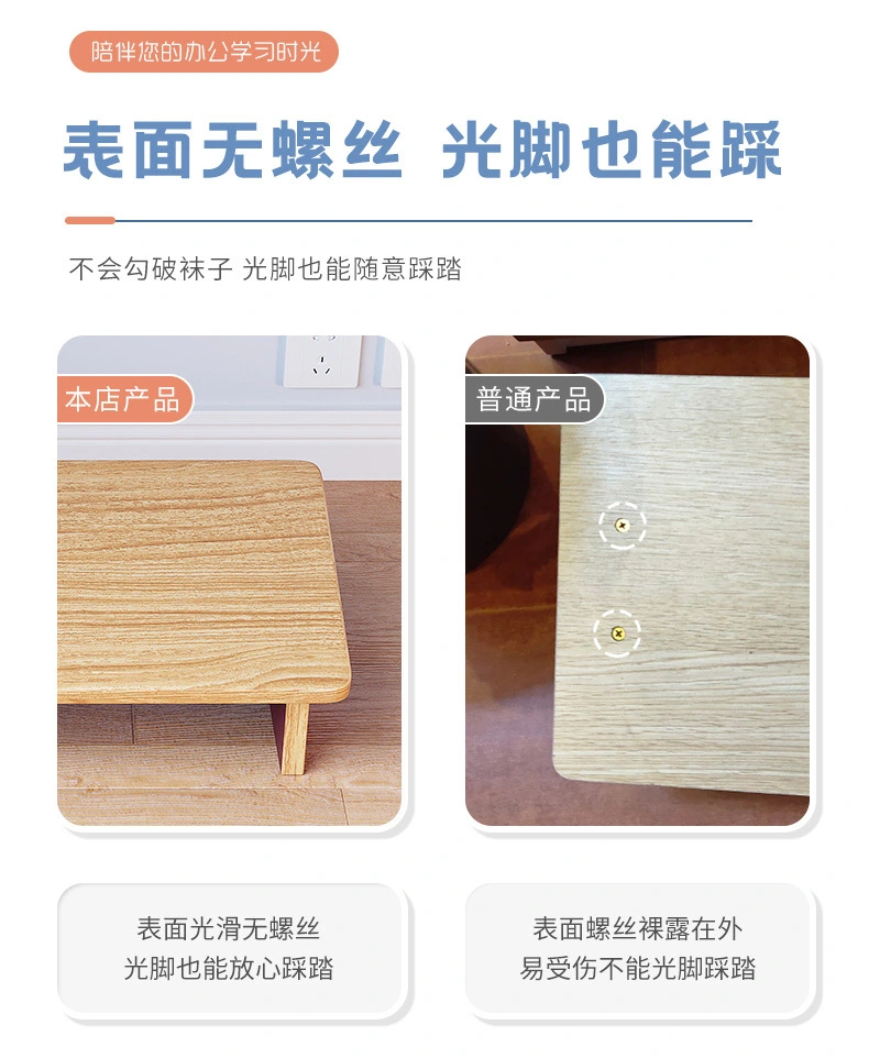 Wood Foot Stool Practical Foot Placing Non-skid Foot Resting Stool Wooden Stool Pedal Stool