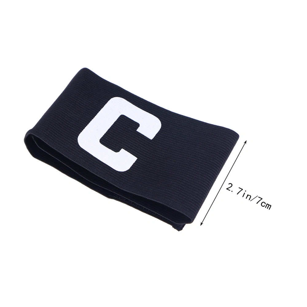 2Pcs Football Soccer Captain Armband Adjustable Soccer Rugby Basketball Player Band