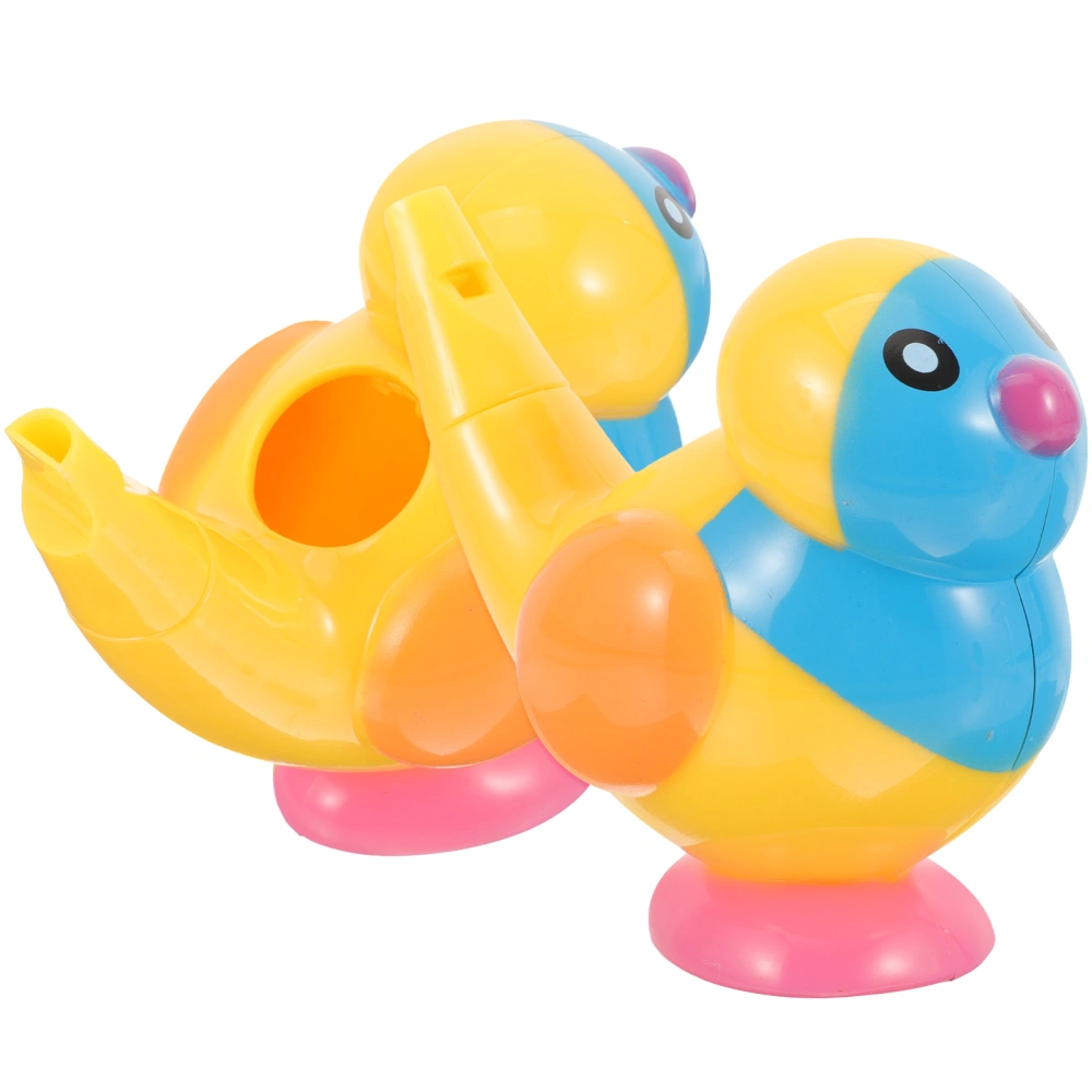 2pcs Water Bird Whistle Bathtime Musical Toy Kids Early Learning Educational Toys