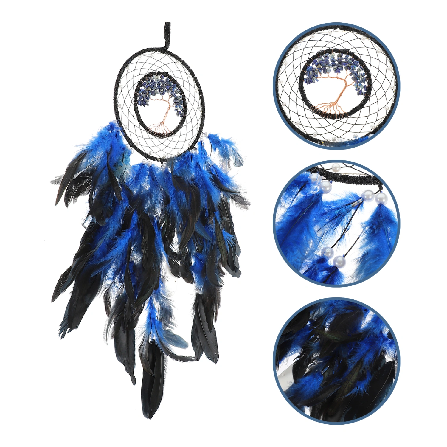 Household Wall Hanging Dreamcatcher Pendant Exquisite Plume Dreamcatcher Indoors Wall Decor