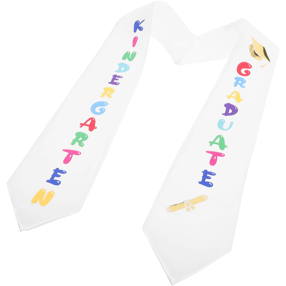 Graduation Theme Sash Preschool Kids Sash Unisex Graduation Honor Sash for Kindergarten