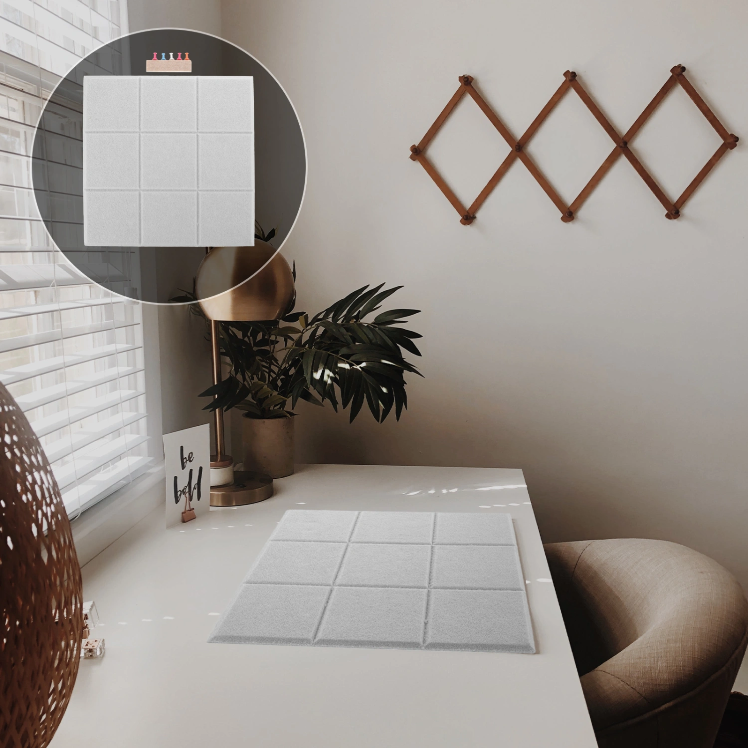 Felt Pin Board for Bedrooms Office Home Bulletin Boards Notice Board Grey Memo Board