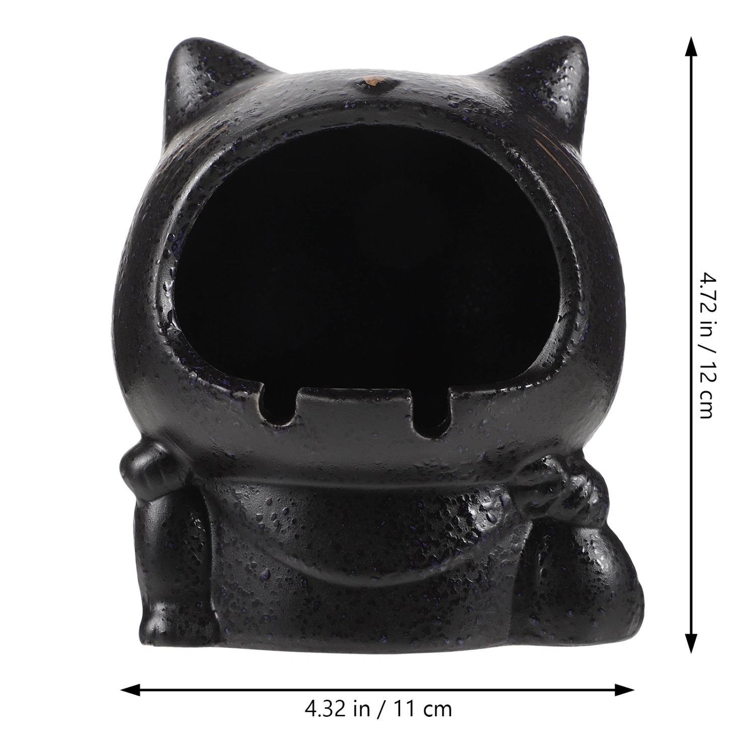 Ceramic Ashtray Cat Shape Ashtray Ceramic Cat Ashtray Ornament Desktop Cat Ashtray