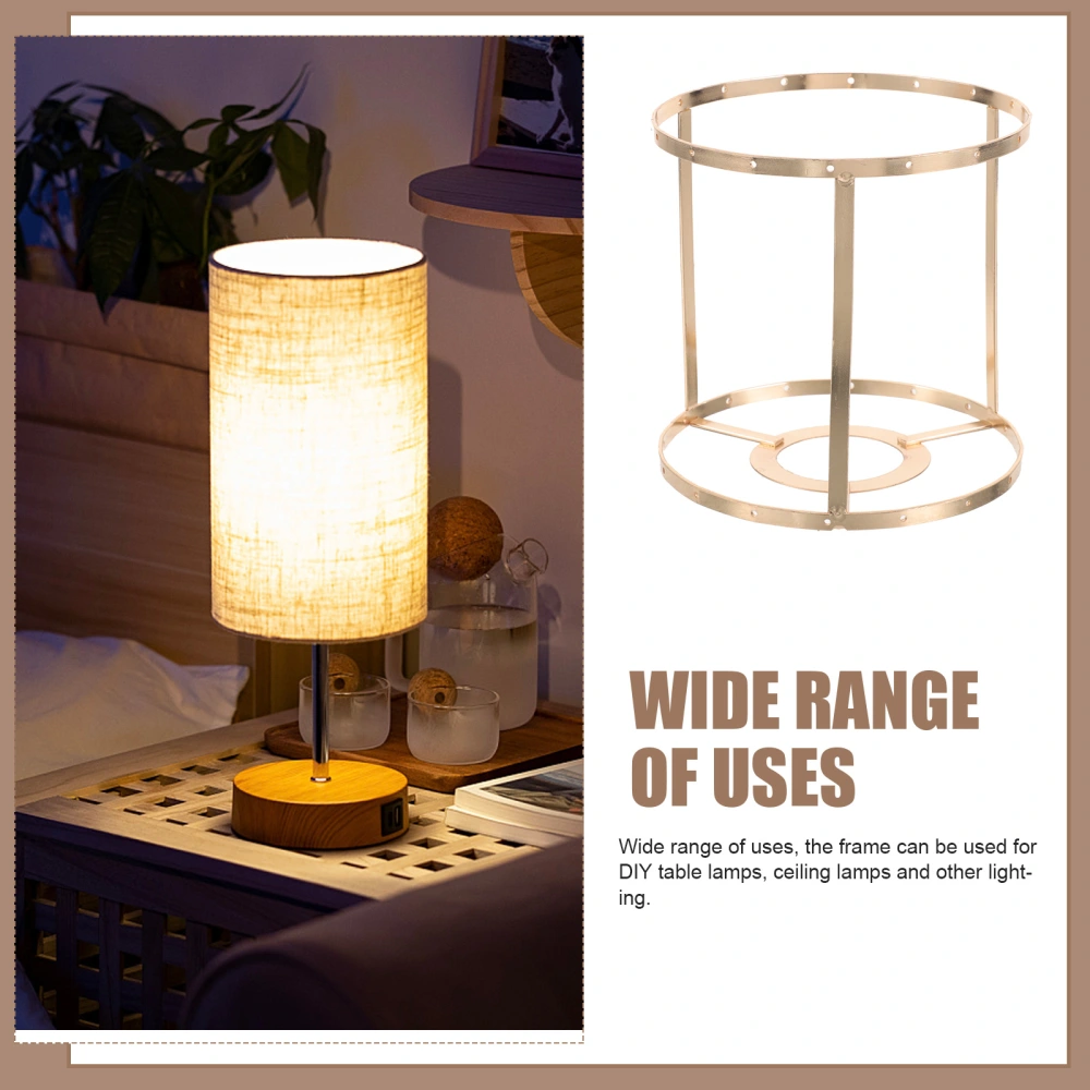 Metal Lampshade Frame Table Lampshade Guard Home DIY Lampshade Frame Making Supply