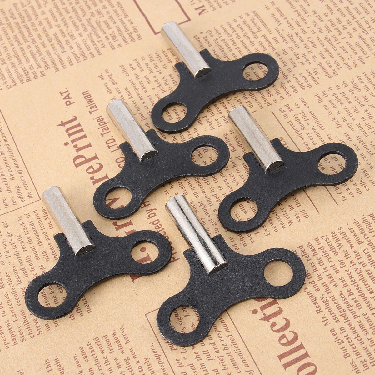 4Pcs Metal Winding Keys Professional Clock Winding Keys Clock Winding Key Clock Parts