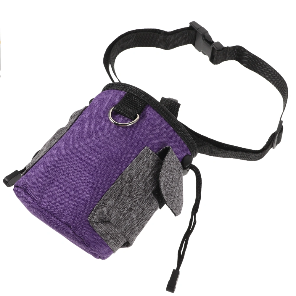 Dog Walking Bag Convenient Waist Snack Pouch Dog Training Bag for Going Out