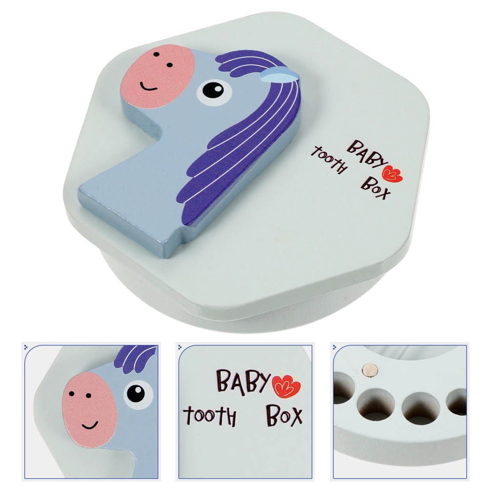 Baby Fetal Hair Keepsake Box Baby Teeth Saver Lovely Tooth Collection Organizer Baby Accessory