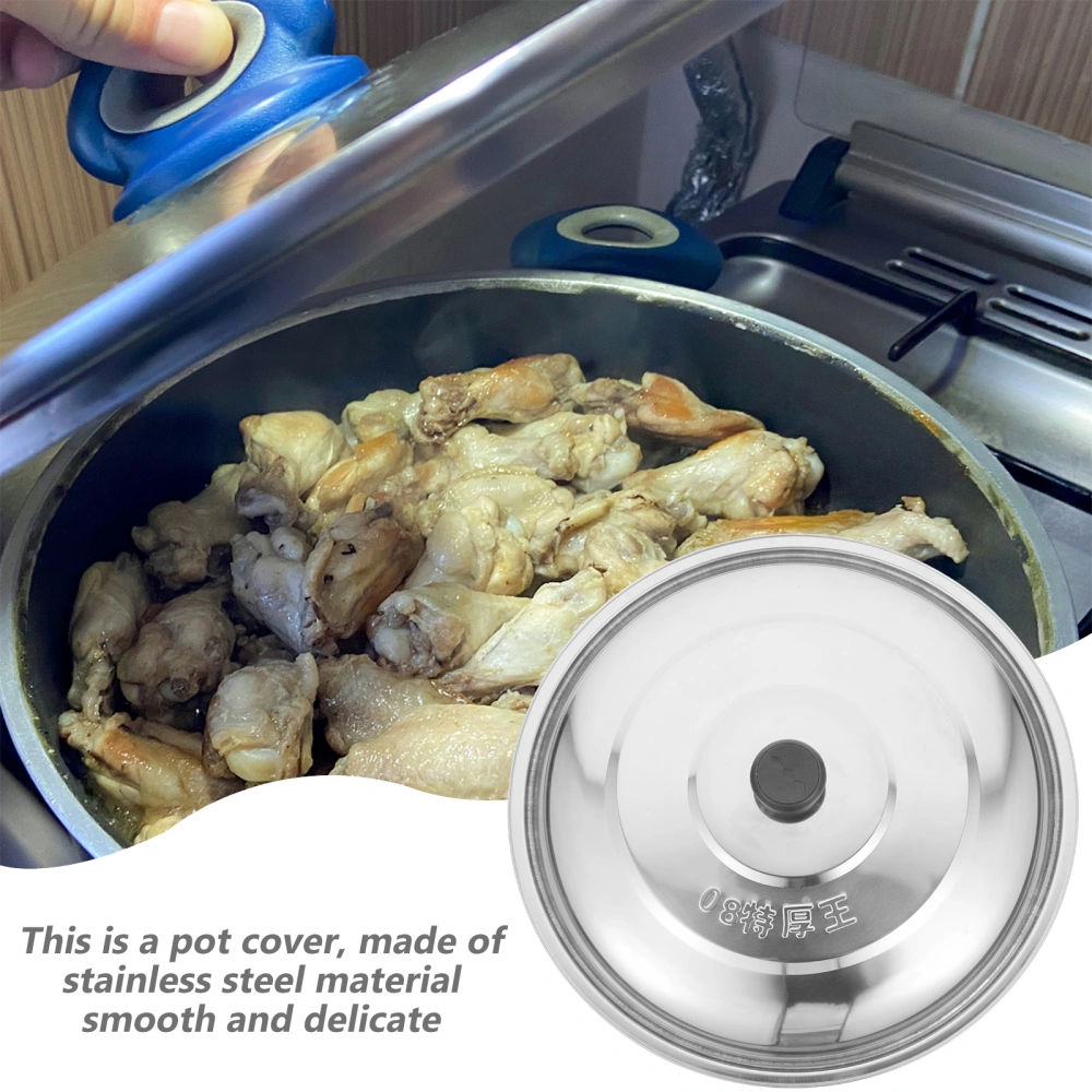 Round Pot Lid Cover Pot Pan Lid Cooking Pot Replacement Lid Round Cookware Cover