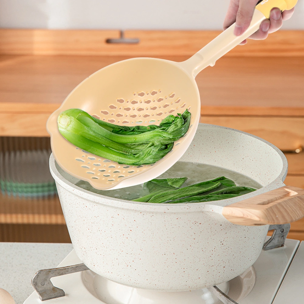 Fry Oil Mesh Strainer  Household Round Colander Ladle Kitchen Pasta Strainer Colander Food Strainer