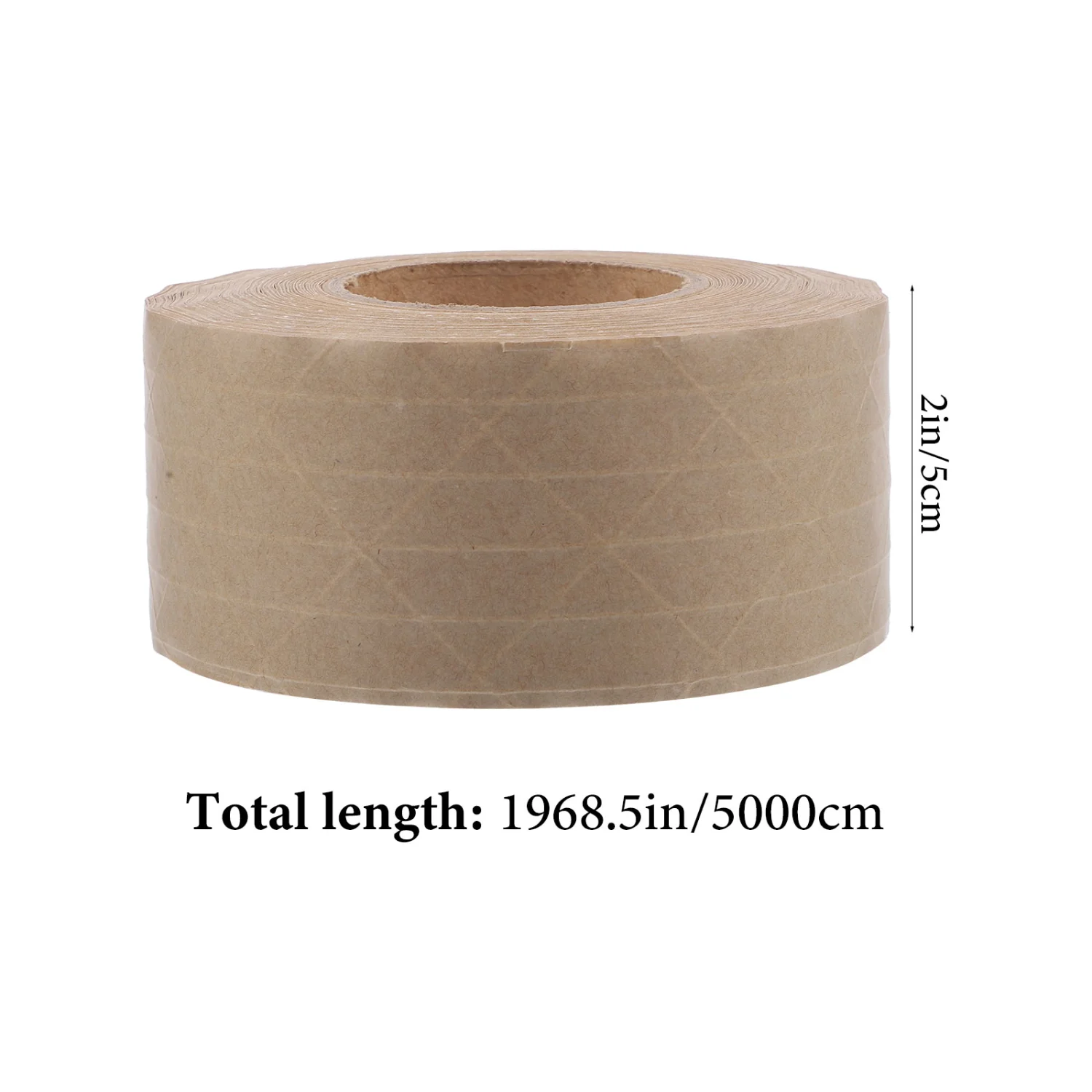 1 Roll of Kraft Paper Tape Water Activated Gummed Kraft Paper Tape Packaging Tape Shipping Tape