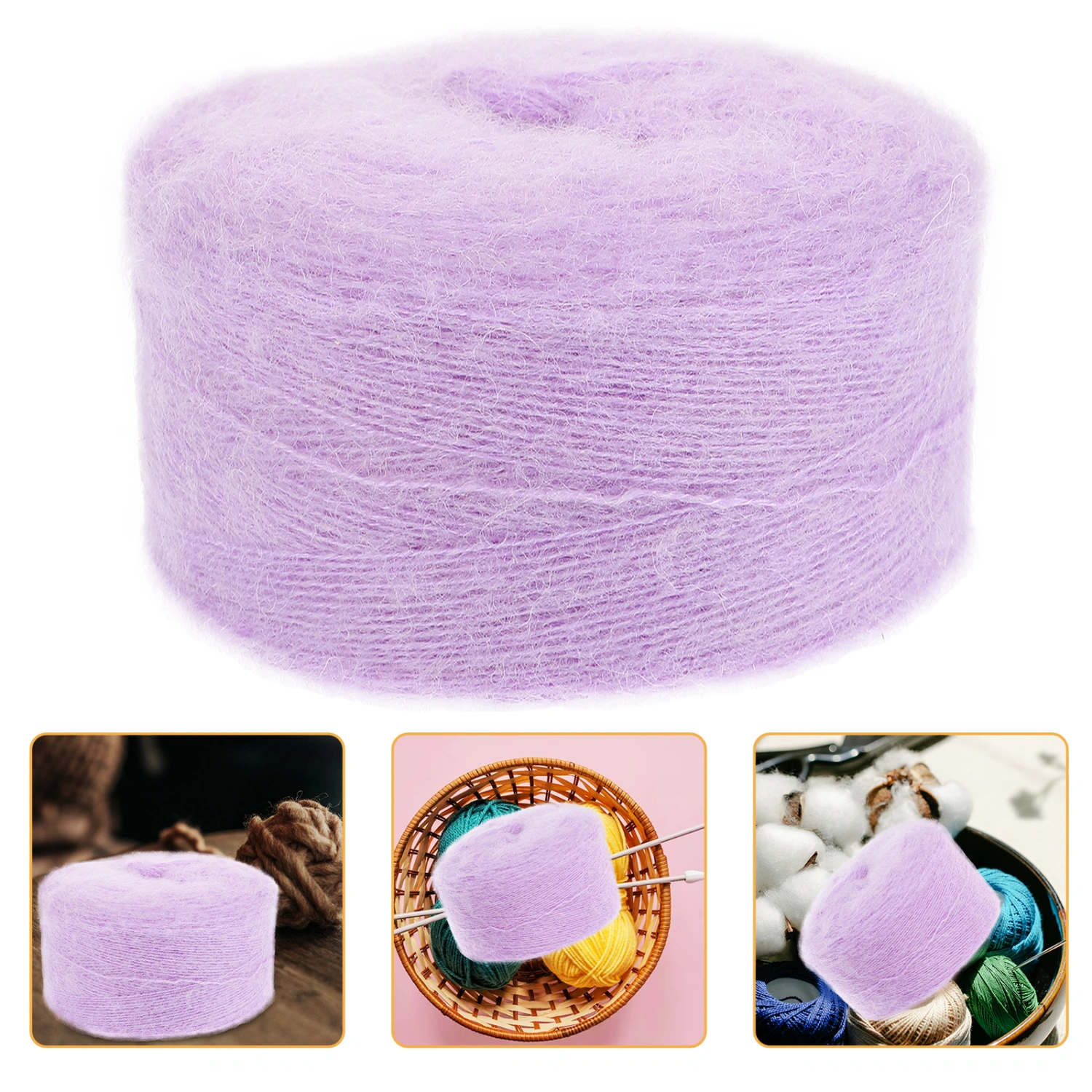 Woolen Yarn Knitting Crochet Knitwears Wool Yarn for Sewing Hand Knitting Sweater Scarf