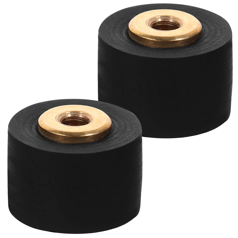 2pcs Pinch Roller For Radio Tape 10mm Pulley Bearing Wheel For Recorder Radio Supply