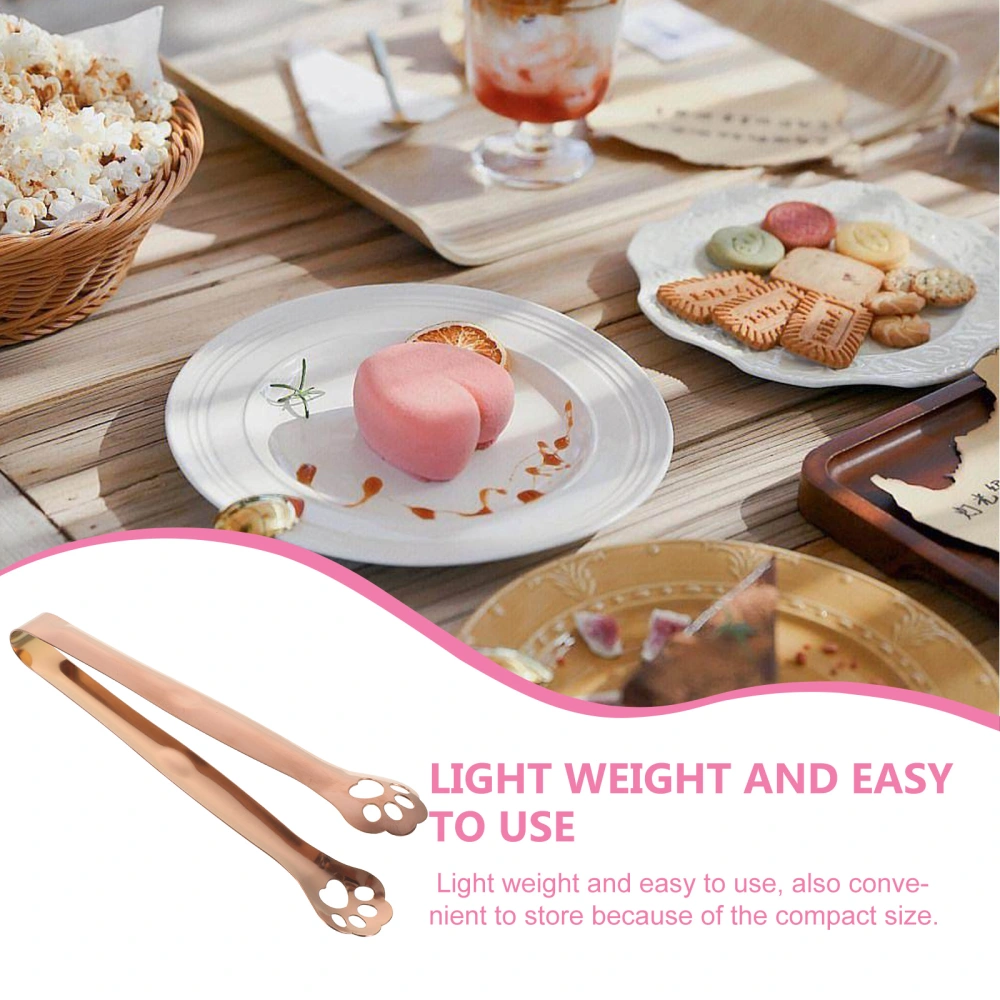 Stainless Steel Tong Kitchen Food Tong Cooking Food Clip Bread Tong for Kitchen Buffet