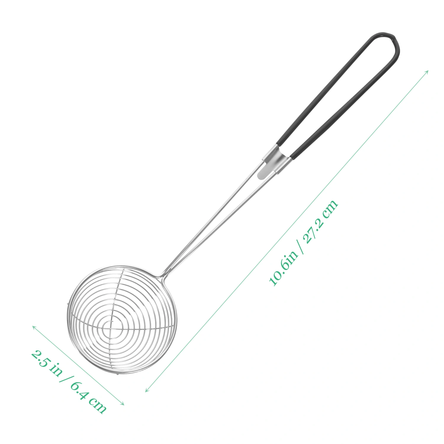 Spider Strainer Stainless Steel Home Spider Strainer Ladle for Cooking Frying Strainer Spoon with Handle