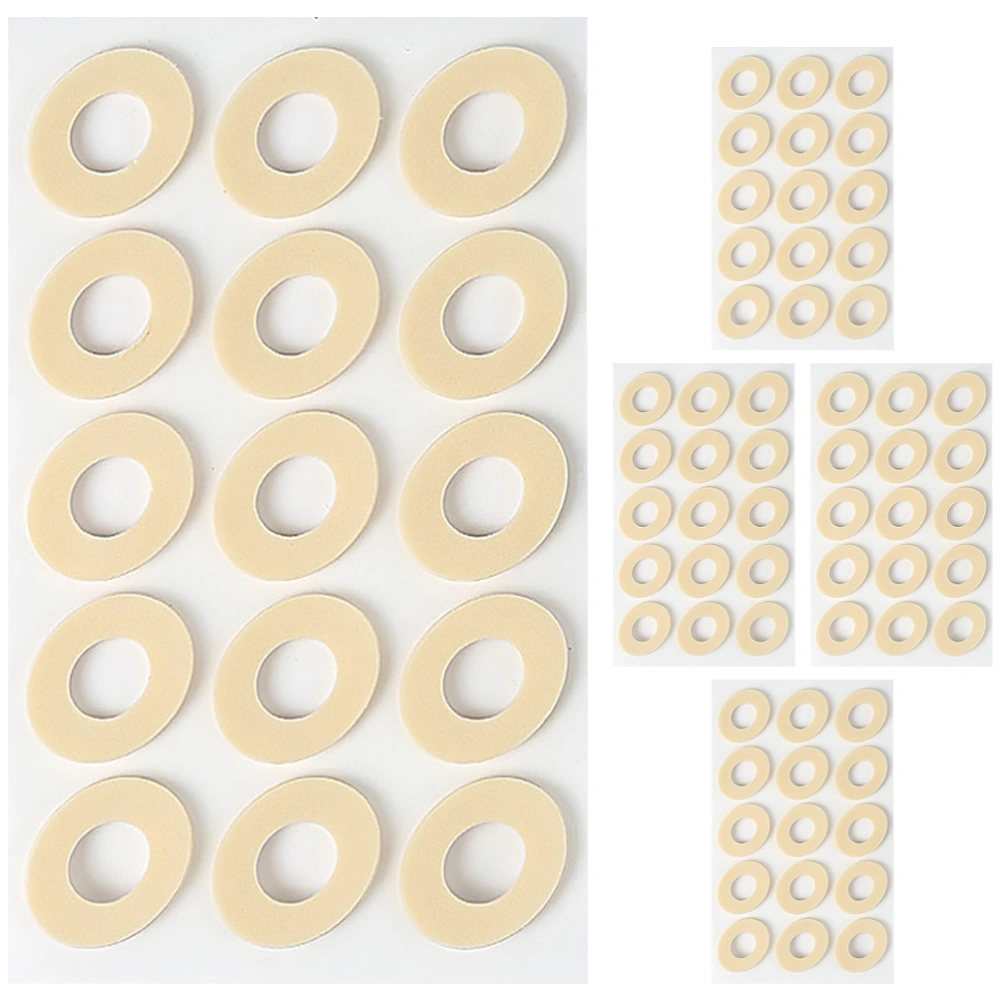 5 Sheets of Callus Pads Round Hollow Corn Pads Callus Cushions Corn Pads Callus Pad for Toe Protection