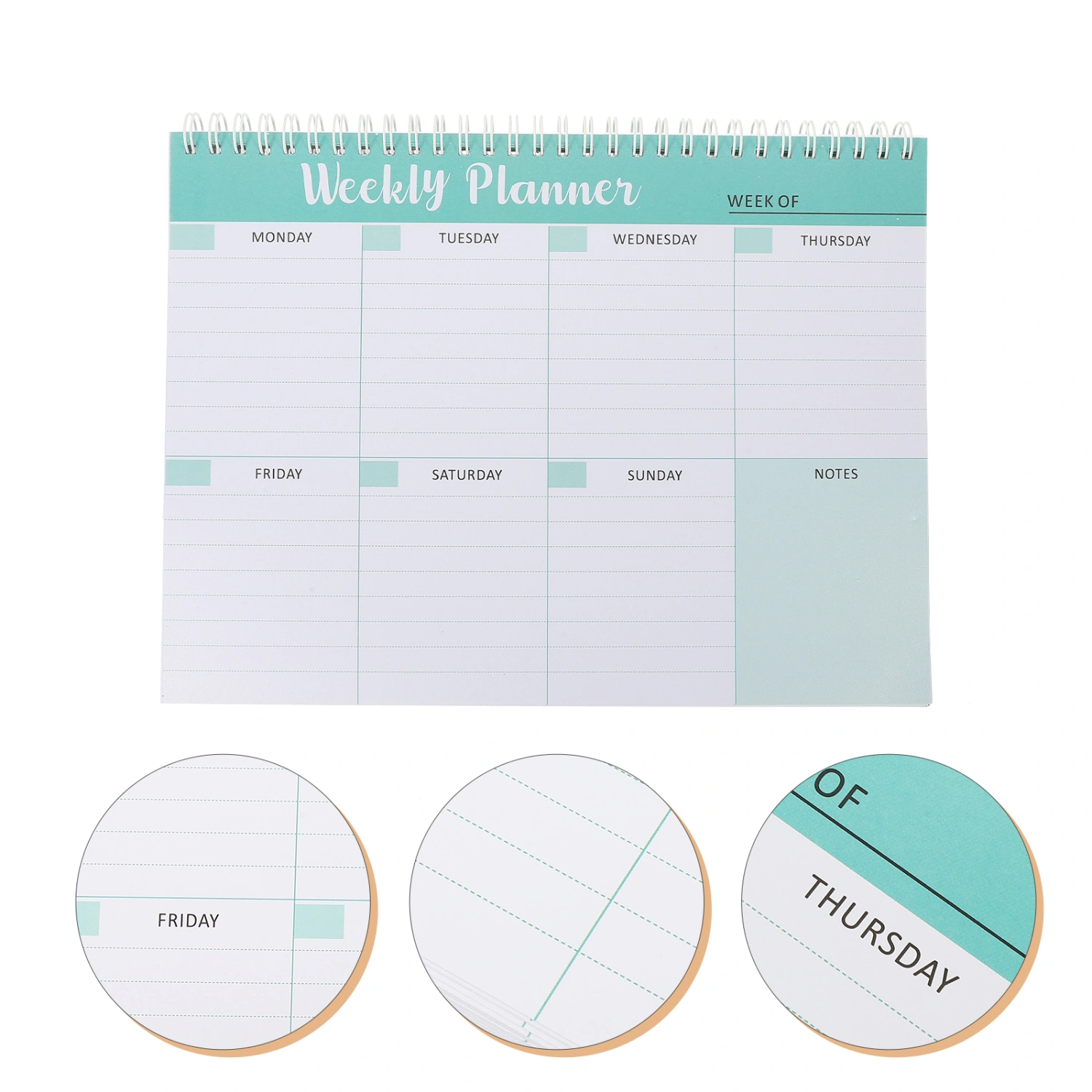 Appointment Plan Pad Work Notepad Daily Planner Study Planner for Homeschool